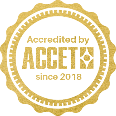 Accredited by Accet